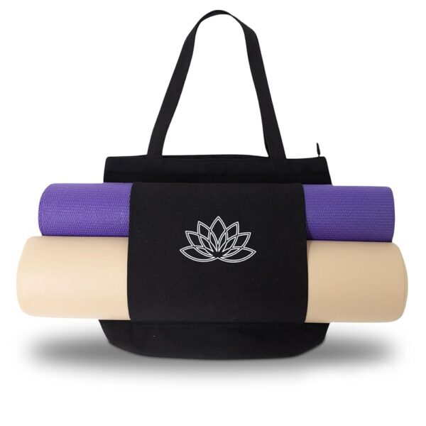 Yoga Mat Bag Carrier - Yoga Mat Bag for Women - Workout Bag for Women - Yoga Mat Holder - Gym Tote Bag for Women - Yoga Bag for Mat - Yoga Bags and Carriers Fits All Your Stuff...