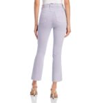 7 For All Mankind Womens Purple High Ride Cropped Flared Jeans 26 BHFO 6956