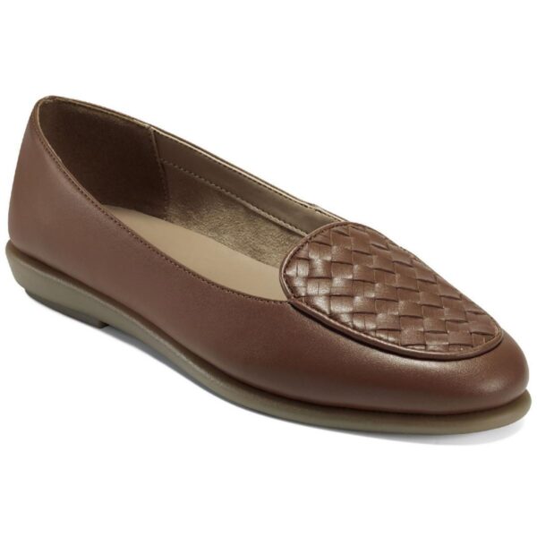 Aerosoles Womens Brielle Faux Leather Slip On Loafers Flats BHFO 1762