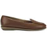 Aerosoles Womens Brielle Faux Leather Slip On Loafers Flats BHFO 1762