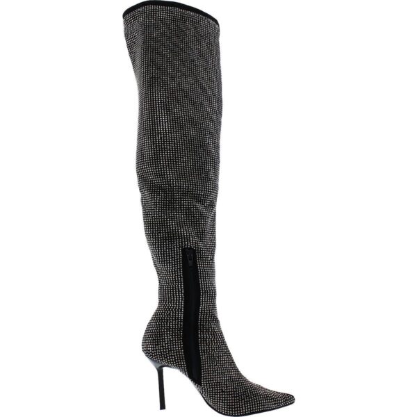 Aqua Womens Nicki Embellished Tall Over-The-Knee Boots Shoes BHFO 3651