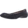 Array Womens Jordan Black Laser Cut Ballet Flats Shoes 7 Wide (C,D,W) BHFO 6574