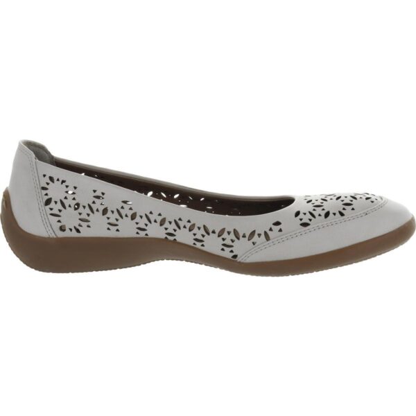 Array Womens Jordan Ivory Slip On Ballet Flats Shoes 4.5 Medium (B,M) BHFO 8576