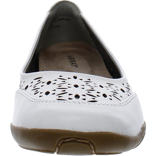 Array Womens Jordan Ivory Slip On Ballet Flats Shoes 4.5 Medium (B,M) BHFO 8576