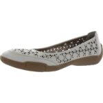 Array Womens Jordan Ivory Slip On Ballet Flats Shoes 7.5 Narrow (AA,N) BHFO 8540