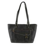 B.O.C. Born Concepts Womens Amherst Black Shoulder Tote Handbag O/S BHFO 4642