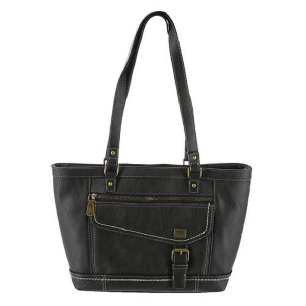 B.O.C. Born Concepts Womens Amherst Black Shoulder Tote Handbag O/S BHFO 9897