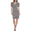 DKNY Womens Houndstooth Sheath Dress BHFO 0452