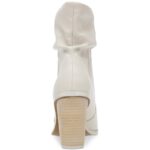 Dolce Vita Womens Noir Ivory Short Mid-Calf Boots 8 Medium (B,M) BHFO 1821