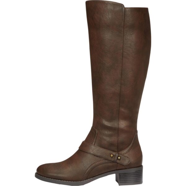 Easy Street Womens Jewel Brown Riding Boots Shoes 8 Medium (B,M) BHFO 1843