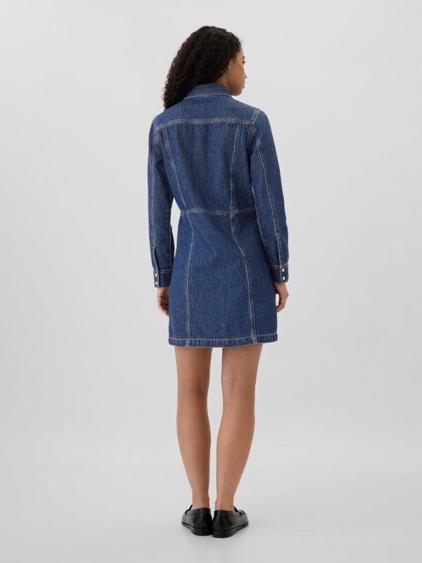 GAP Women's Denim Western Mini Dress