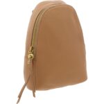 Hobo Womens Fern Tan Leather Crossbody Shoulder Handbag Purse Small BHFO 8522