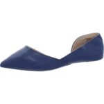 Journee Collection Womens Faux Leather Pointed Toe Flats D'Orsay Shoes BHFO 1570