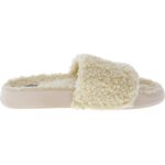 Journee Collection Womens Haimi Beige Slide Sandals 9 Medium (B,M) BHFO 4953