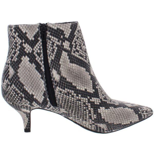 Journee Collection Womens Isobel Animal Print Ankle Boots Shoes BHFO 9028