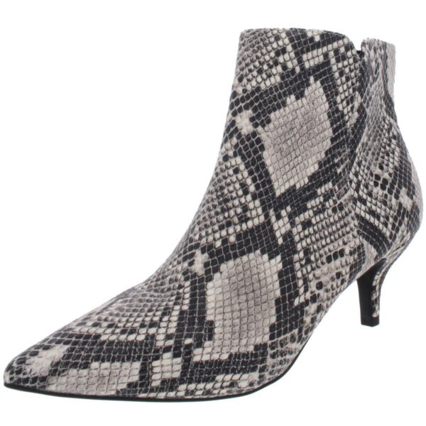 Journee Collection Womens Isobel Animal Print Ankle Boots Shoes BHFO 9028