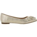 Journee Collection Womens Judy Faux Leather Slip On Ballet Flats Shoes BHFO 0078