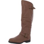 Journee Collection Womens Spokane Brown Knee-High Boots 9 Medium (B,M) BHFO 1341