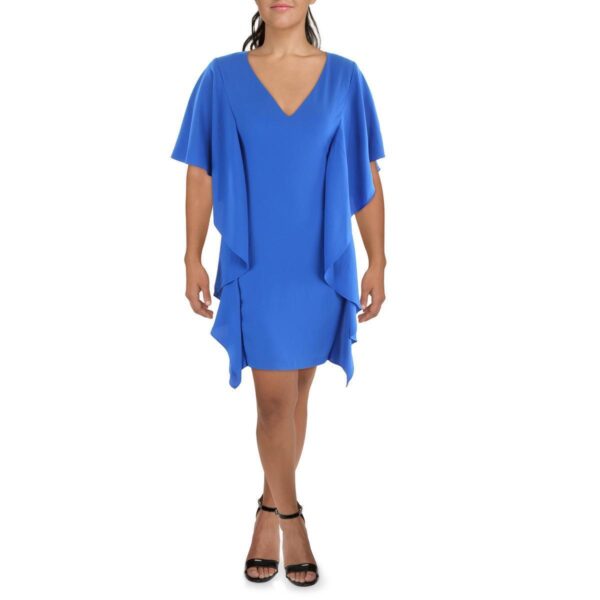 Lauren Ralph Lauren Womens Business Short Flutter Sleeve Sheath Dress BHFO 7172