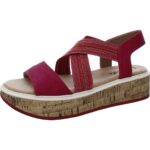 LifeStride Womens Clementine Pink Wedge Sandals Shoes 6 Wide (C,D,W) BHFO 2592