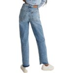 Madewell Womens The Perfect Vintage Blue Ripped Straight Leg Jeans 29 BHFO 3815