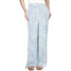 MICHAEL Michael Kors Womens Blue Satin Wide Leg Pants Petites PM BHFO 7205