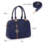 Montana West Small Top Handle Purse for Women Crossbody Satchel Handbag Barrel Bag