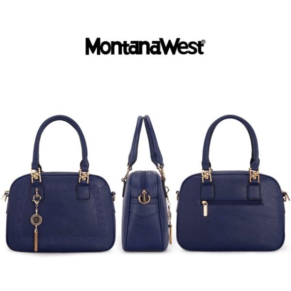 Montana West Small Top Handle Purse for Women Crossbody Satchel Handbag Barrel Bag