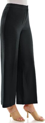 Nanette Nanette Lepore Women's Wide Leg Full Length Crepe Fashion Pant