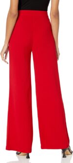 Nanette Nanette Lepore Women's Wide Leg Full Length Crepe Fashion Pant