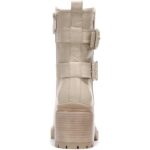 Naturalizer Womens Trina Ivory Motorcycle Boots Shoes 6.5 Medium (B,M) BHFO 8478