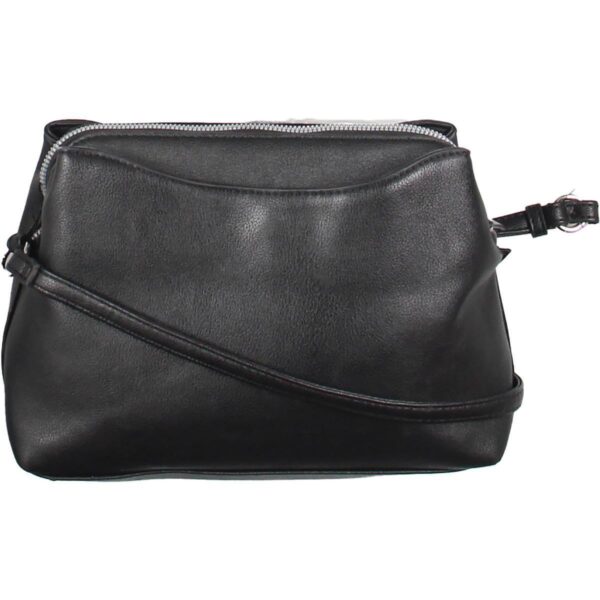 Nine West Womens Black Faux Leather Purse Shoulder Handbag Small BHFO 2749