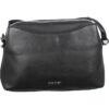 Nine West Womens Black Faux Leather Purse Shoulder Handbag Small BHFO 2749