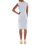 R&M Richards Womens Jersey Sleeveless Office Sheath Dress BHFO 2248