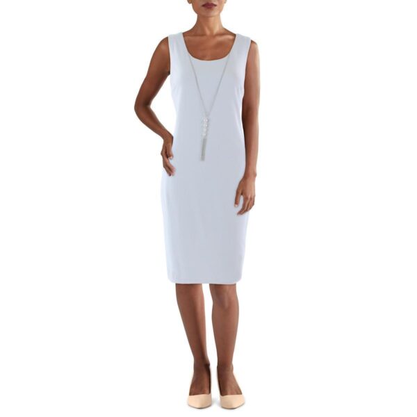 R&M Richards Womens Jersey Sleeveless Office Sheath Dress BHFO 2248