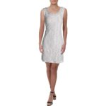 R&M Richards Womens Lace Sleeveless Party Cocktail Dress BHFO 6515