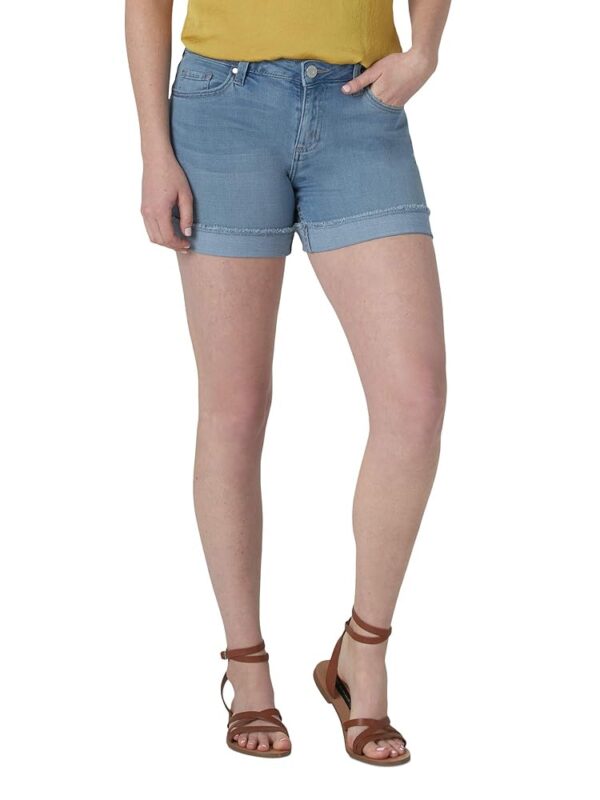 Riders by Lee Indigo Women's Modern Collection Denim Ex-boyfriend 5Rolled Cuff Short