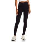 Splendid Womens Black Wide Waist Band High Waisted Leggings S BHFO 9316