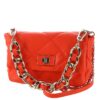 Steve Madden Womens Trixies Orange Shoulder Crossbody Handbag Medium BHFO 8688