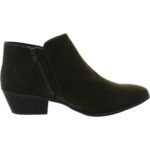 Style & Co. Womens Wileyy Faux Suede Zipper Ankle Booties Shoes BHFO 9868