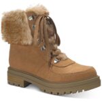 Sun + Stone Womens Orlaa Lugged Sole Winter & Snow Boots Shoes BHFO 5297