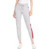 Tommy Hilfiger Sport Womens Gray Colorblock Fitness Jogger Pants M BHFO 2922