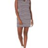 Tommy Hilfiger Women's V-neck Johnny Collar Mini Dress