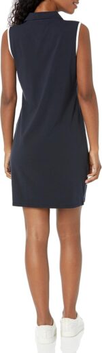 Tommy Hilfiger Women's V-neck Johnny Collar Mini Dress