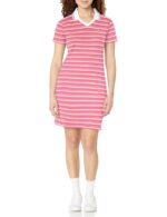 Tommy Hilfiger Women's V-neck Ribbed Mini Dress