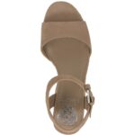 Vince Camuto Womens Ranneli Leather Open Toe Platform Sandals Shoes BHFO 6520