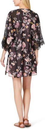 WallFlower Women's Sleeveless Swing Dress & Printed Kimono Set