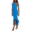 Xscape Womens Panel Hi Low Formal Cocktail and Party Dress BHFO 1451