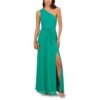 Adrianna Papell Womens Chiffon Maxi Evening Dress Gown BHFO 8993