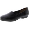 Array Womens Freedom Black Leather Loafers Shoes 10 Wide (C,D,W) BHFO 3365